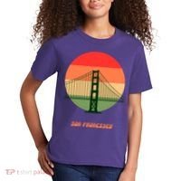 Retro Sun San Francisco Kids T-Shirt thumb 2