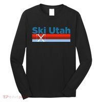 Retro Snow Ski Ski Utah Long Sleeve Shirt thumb 0