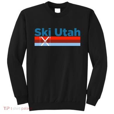 Retro Snow Ski Ski Utah Sweatshirt
