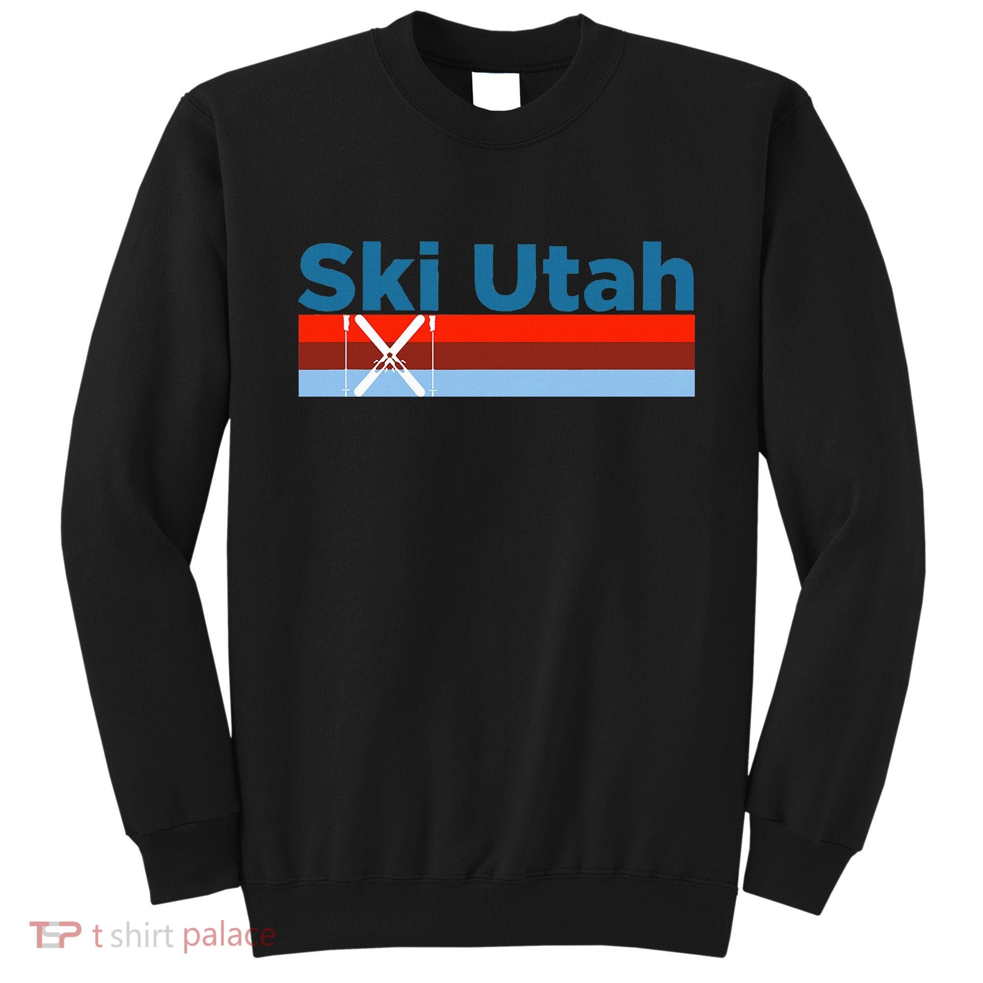 Retro Snow Ski Ski Utah Sweatshirt