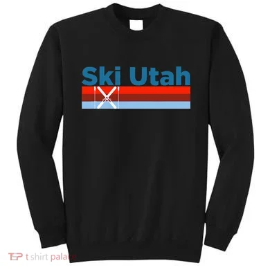 Retro Snow Ski Ski Utah Sweatshirt