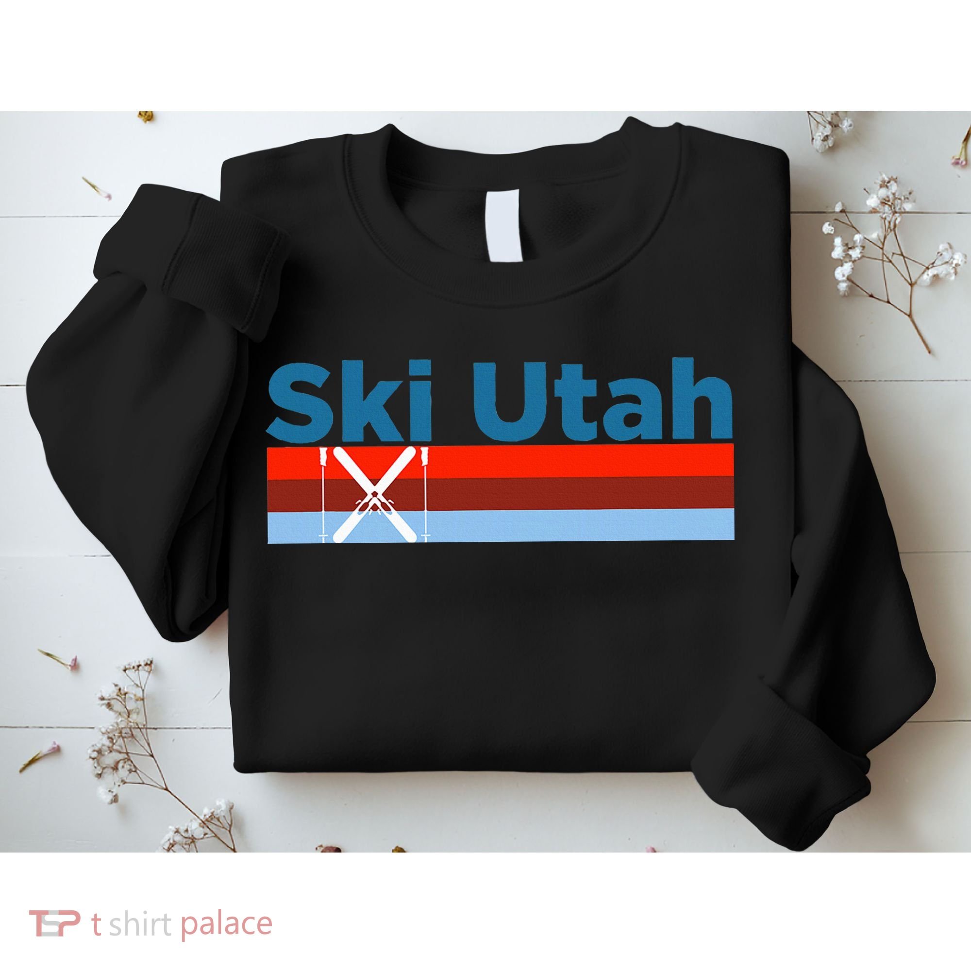 Retro Snow Ski Ski Utah Sweatshirt