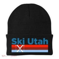 Retro Snow Ski Ski Utah Beanie thumb 0