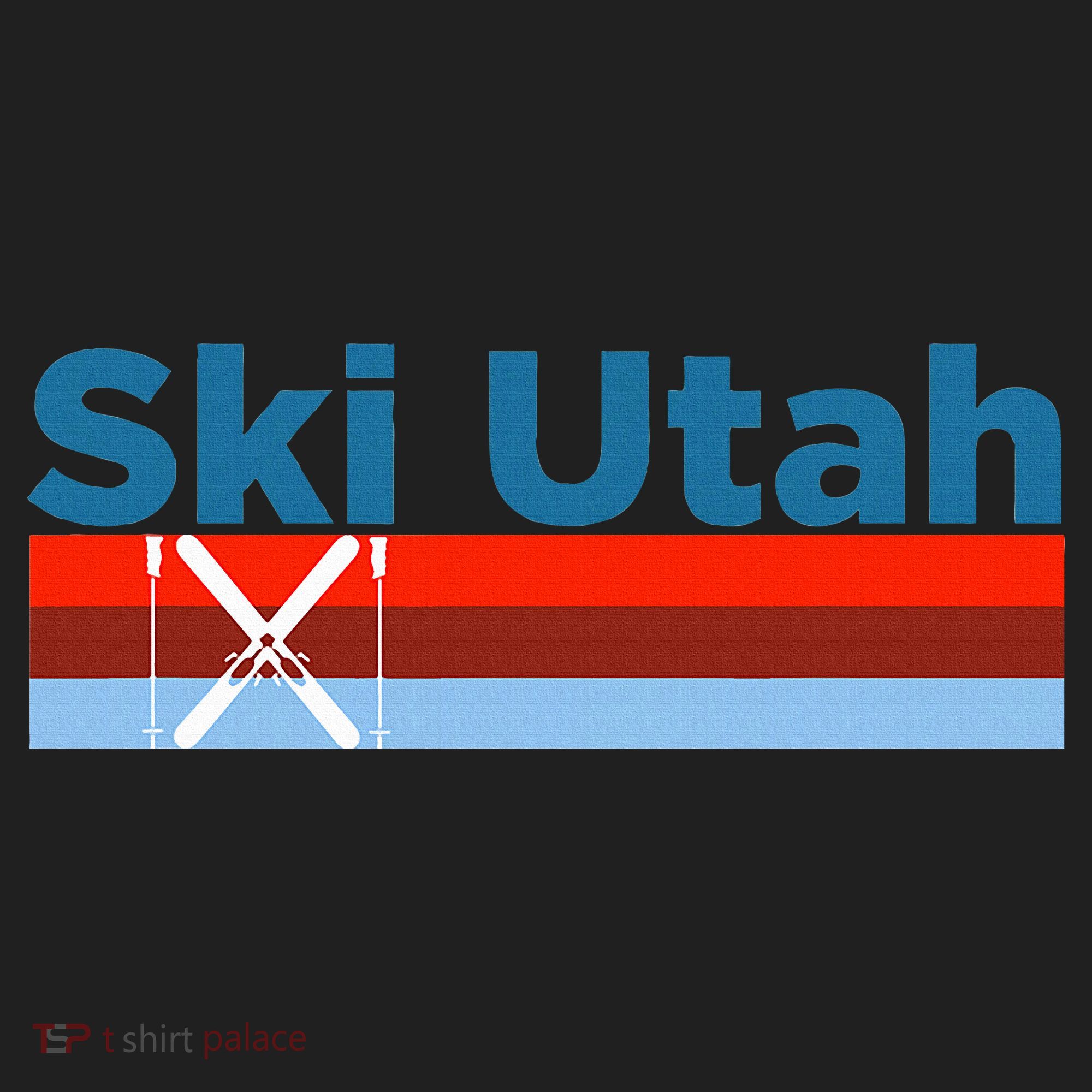 Retro Snow Ski Ski Utah Tumbler