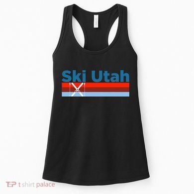 Retro Snow Ski Ski Utah Women's Tank Top