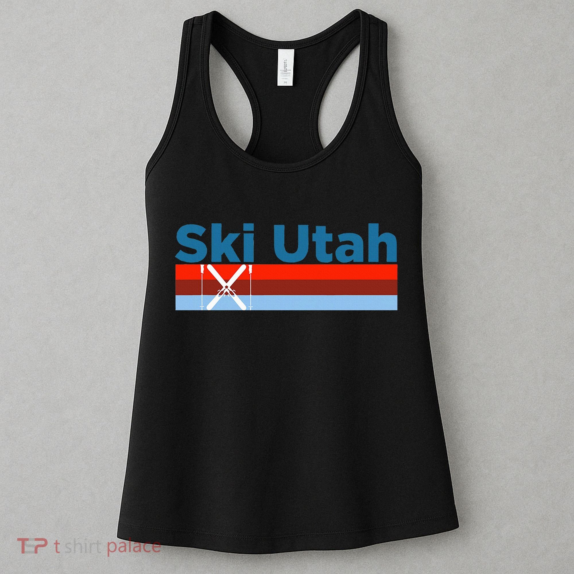 Retro Snow Ski Ski Utah Women's Tank Top