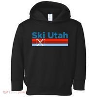 Retro Snow Ski Ski Utah Toddler Hoodie thumb 0