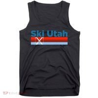 Retro Snow Ski Ski Utah Tank Top thumb 0