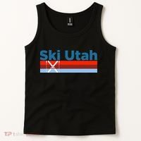 Retro Snow Ski Ski Utah Tank Top thumb 2