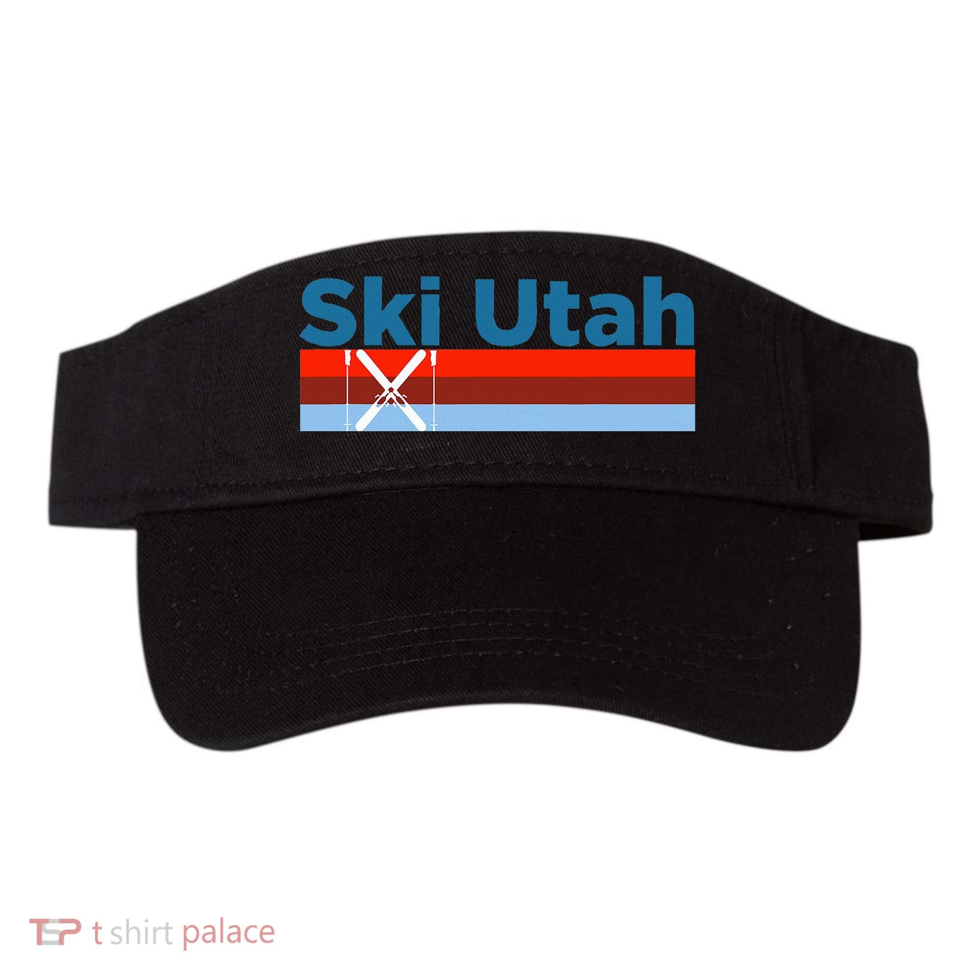 Retro Snow Ski Ski Utah Visor