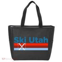 Retro Snow Ski Ski Utah Tote Bag thumb 0