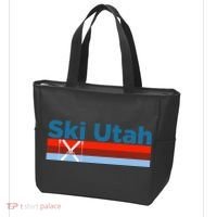 Retro Snow Ski Ski Utah Tote Bag thumb 3