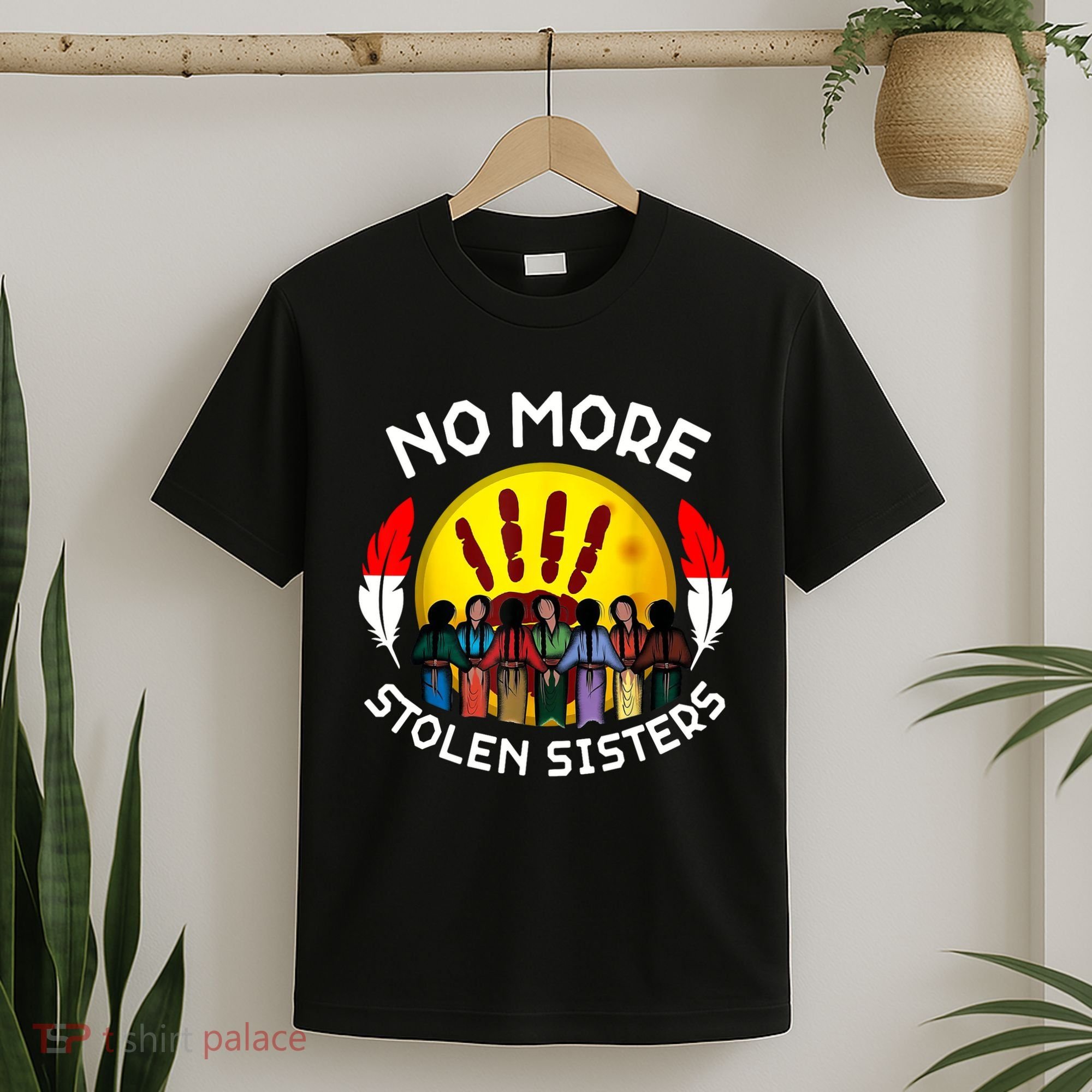 RetroNo-More Stolen Sister MMIW Awareness America Native  T-Shirt