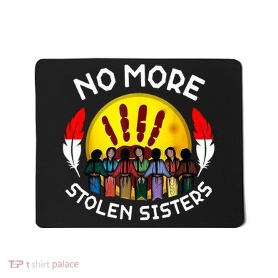 RetroNo-More Stolen Sister MMIW Awareness America Native  Mousepad