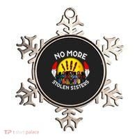 RetroNo-More Stolen Sister MMIW Awareness America Native  Ornament thumb 0