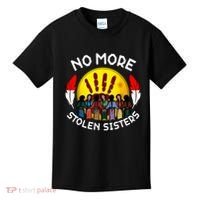 RetroNo-More Stolen Sister MMIW Awareness America Native  Kids T-Shirt thumb 0