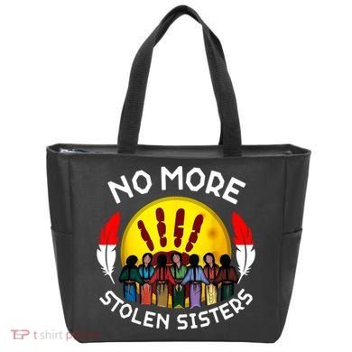 RetroNo-More Stolen Sister MMIW Awareness America Native  Tote Bag