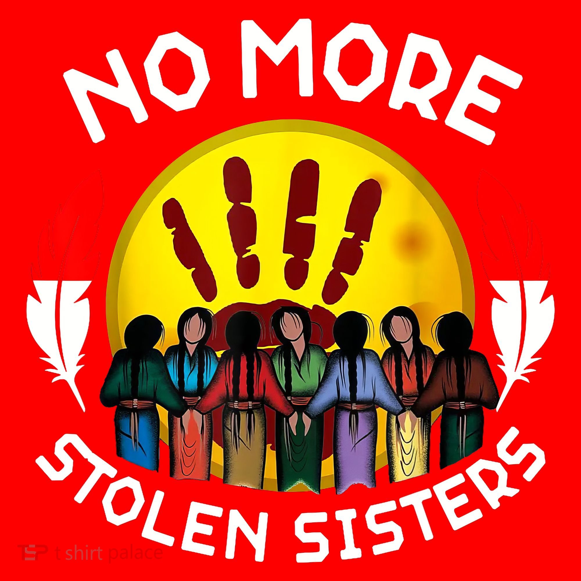 RetroNo-More Stolen Sister MMIW Awareness America Native  Santa Hat