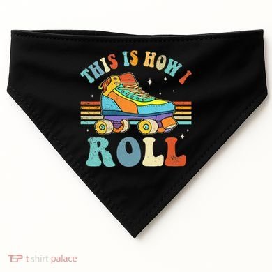 Roller Skates This Is How I Roll Skate Sport Roller Skating USA-Made Doggie Bandana