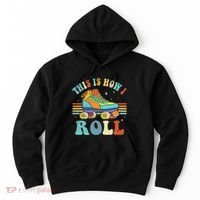 Roller Skates This Is How I Roll Skate Sport Roller Skating Hoodie thumb 0