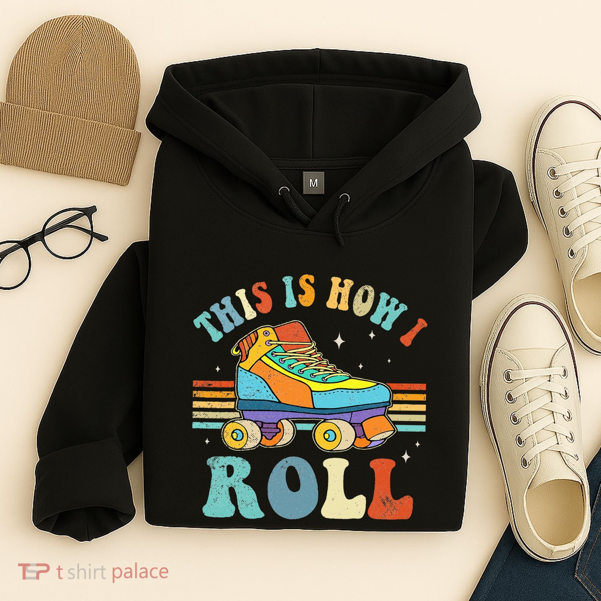 Roller Skates This Is How I Roll Skate Sport Roller Skating Hoodie