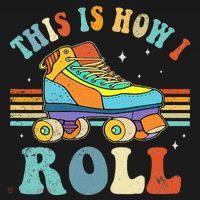Roller Skates This Is How I Roll Skate Sport Roller Skating Hoodie thumb 7