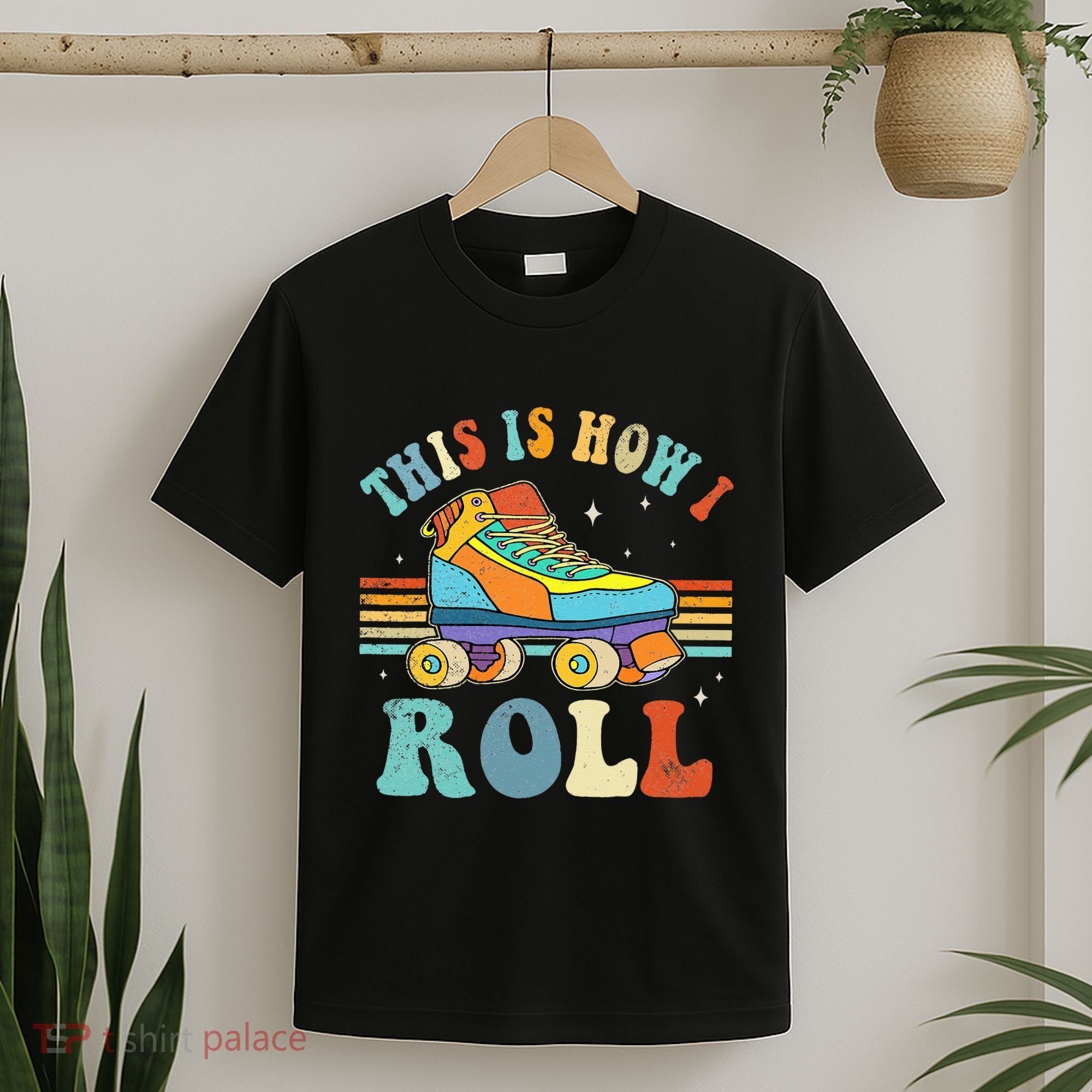 Roller Skates This Is How I Roll Skate Sport Roller Skating T-Shirt