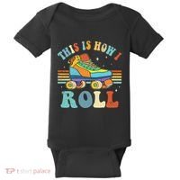 Roller Skates This Is How I Roll Skate Sport Roller Skating Baby Bodysuit thumb 0
