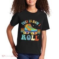 Roller Skates This Is How I Roll Skate Sport Roller Skating Kids T-Shirt thumb 2