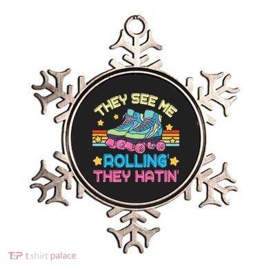 Roller Skating They See Me Rollin They Hatin Skater Skate Ornament