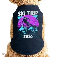 Retro Sky Trip 2026 Doggie Tank thumb 0