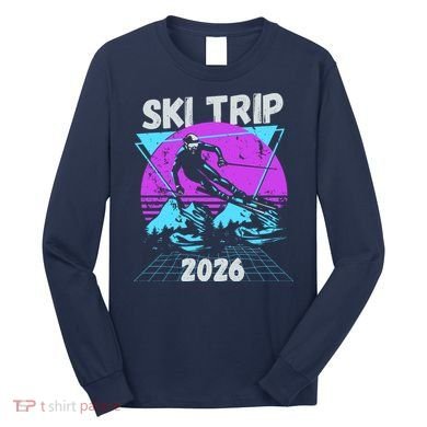 Retro Sky Trip 2026 Long Sleeve Shirt