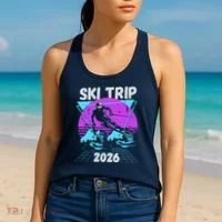 Retro Sky Trip 2026 Women's Tank Top thumb 2