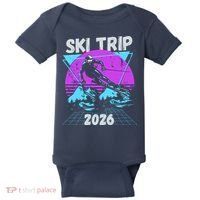 Retro Sky Trip 2026 Baby Bodysuit thumb 0
