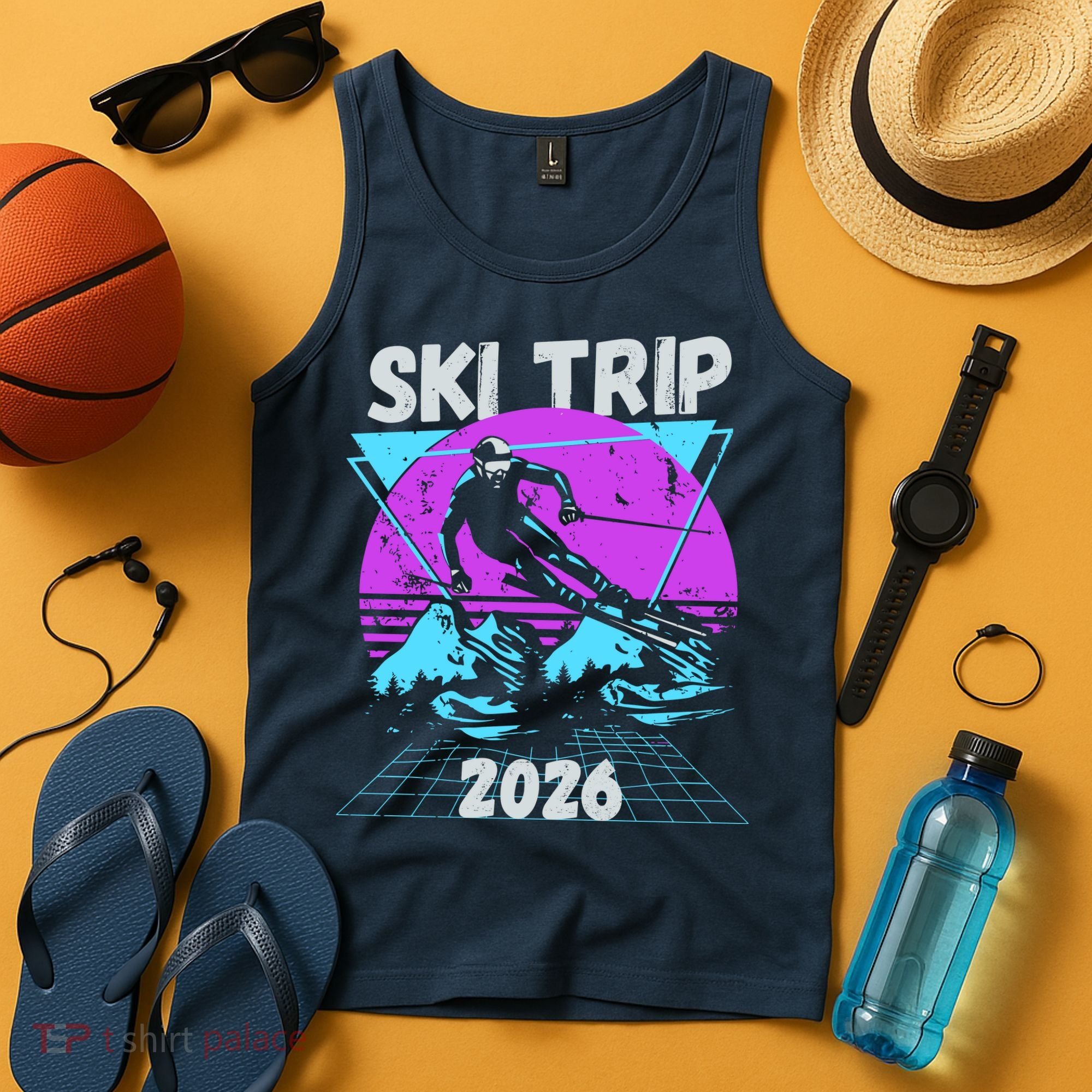 Retro Sky Trip 2026 Tank Top