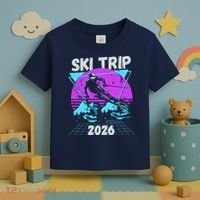 Retro Sky Trip 2026 Toddler T-Shirt thumb 3