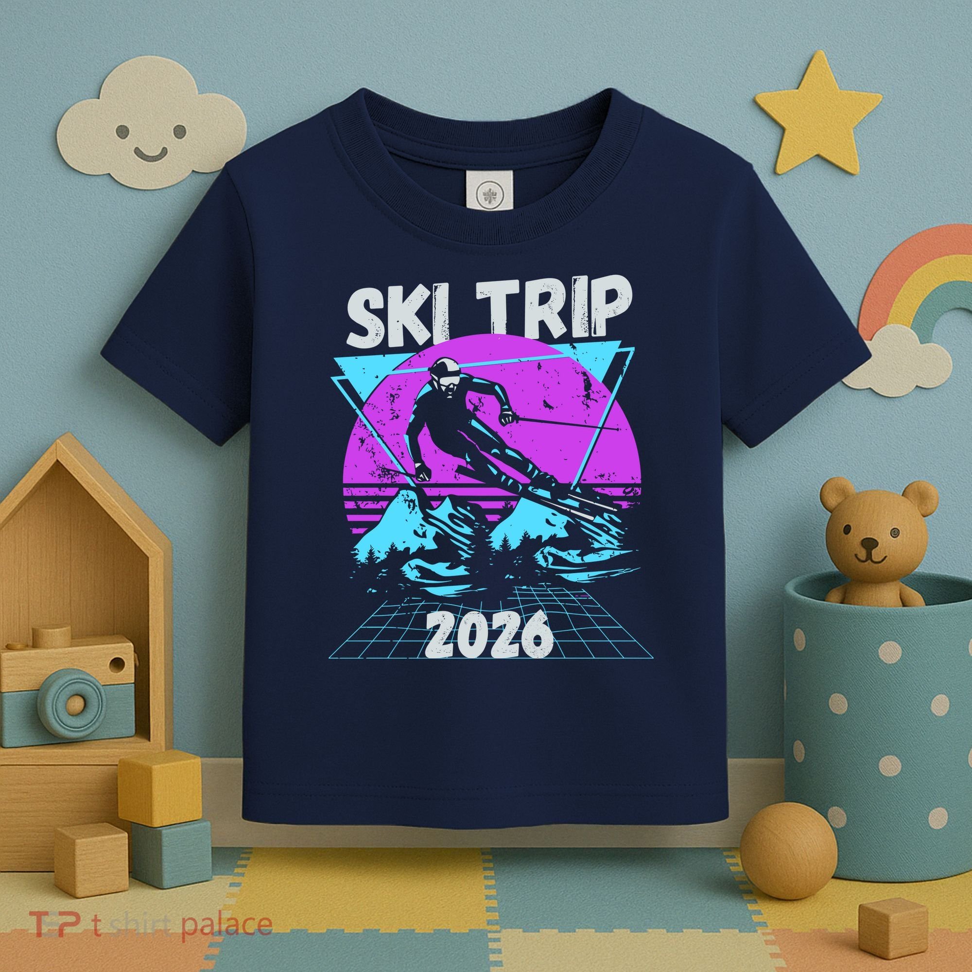 Retro Sky Trip 2026 Toddler T-Shirt