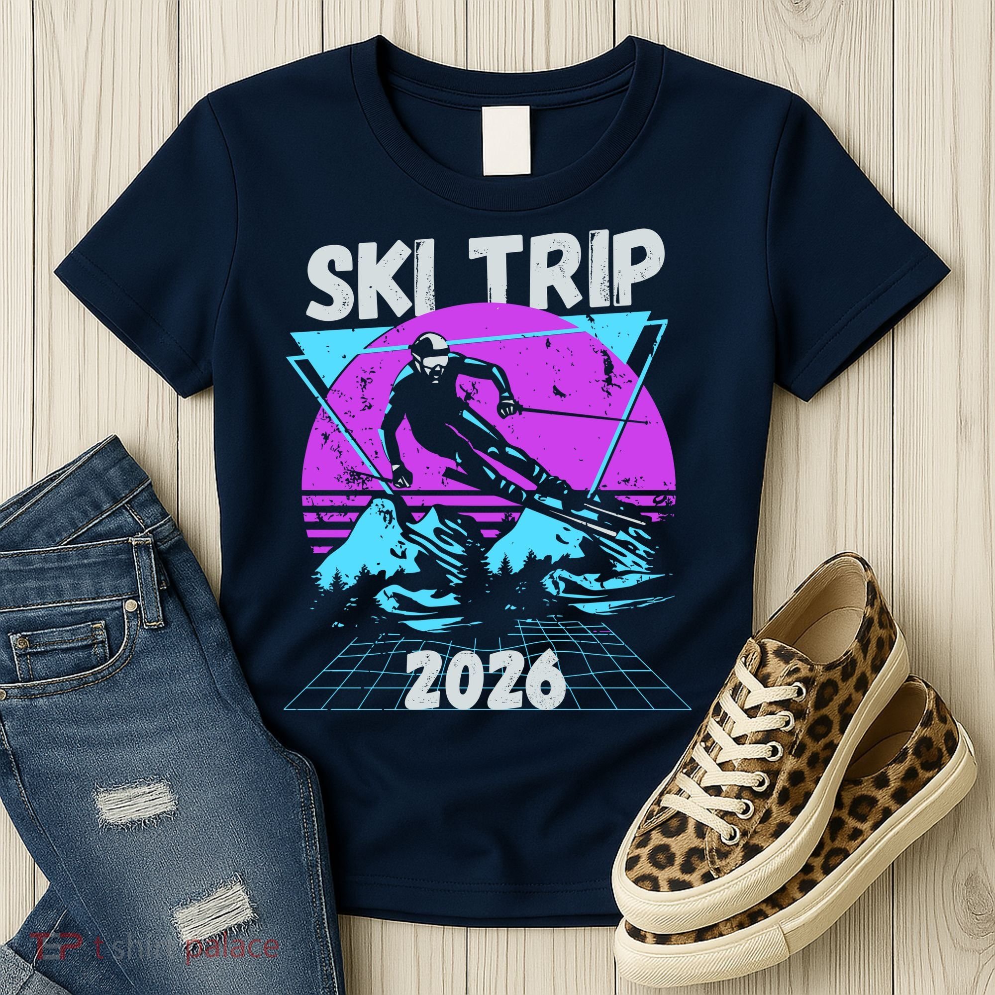 Retro Sky Trip 2026 Women's T-Shirt