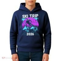 Retro Sky Trip 2026 Kids Hoodie thumb 4