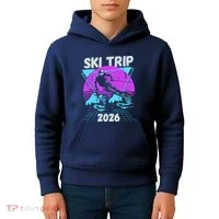 Retro Sky Trip 2026 Kids Hoodie thumb 4