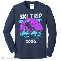 Retro Sky Trip 2026 Kids Long Sleeve Shirt thumb 0