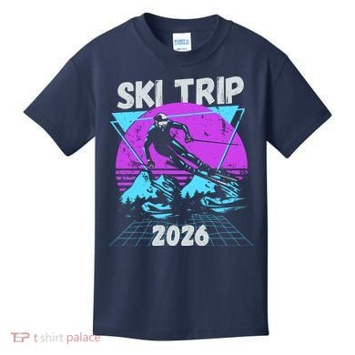 Retro Sky Trip 2026 Kids T-Shirt