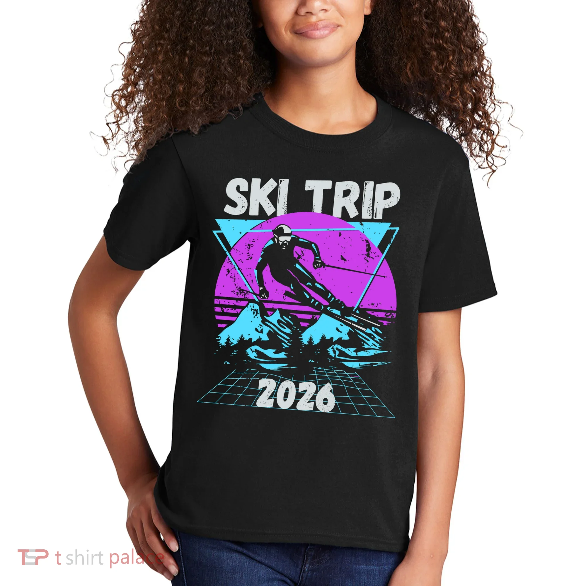 Retro Sky Trip 2026 Kids T-Shirt