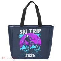 Retro Sky Trip 2026 Tote Bag thumb 0