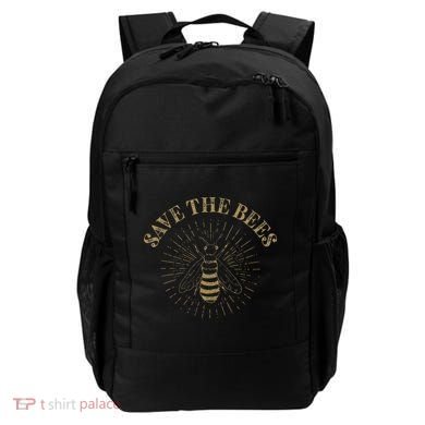 Retro Save the Bees Apiary Bee Beekeeper Earth Day Backpack
