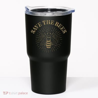Retro Save the Bees Apiary Bee Beekeeper Earth Day Tumbler