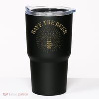 Retro Save the Bees Apiary Bee Beekeeper Earth Day Tumbler thumb 0