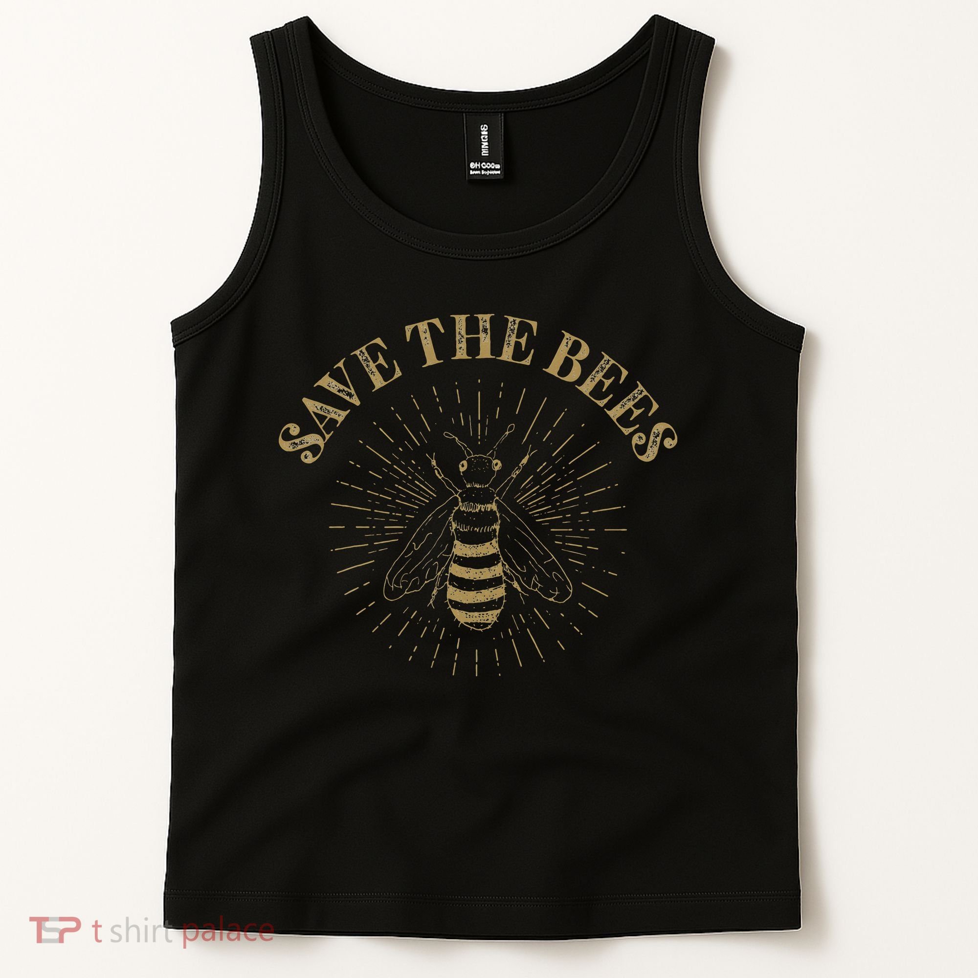Retro Save the Bees Apiary Bee Beekeeper Earth Day Tank Top