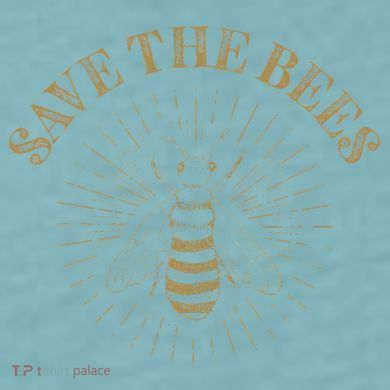 Retro Save the Bees Apiary Bee Beekeeper Earth Day Sueded Cloud Jersey T-Shirt