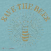 Retro Save the Bees Apiary Bee Beekeeper Earth Day Sueded Cloud Jersey T-Shirt thumb 2